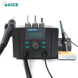 Estacin de soldar con Pistola de Aire Caliente Quick 8686D+
