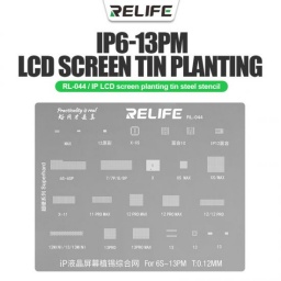 RL-044   Stencil Relife Flex Protection para iPhone 6s a 13 Pro Max