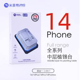 MiJing Z20 Pro   Plantilla para Reballing para iPhone X a 14 (18 en 1)