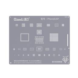 Stencil QS01 Black   Apple iPhone 6/6 Plus  Power  QianLi