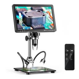 Microscopio Digital DM12   HDMI  Luz LED  Pantalla 10.1